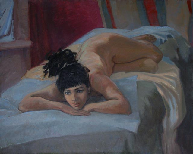 Nude model, Alexander Namerovsky