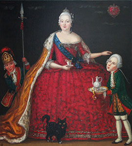 The Russian Empress Elizaveta