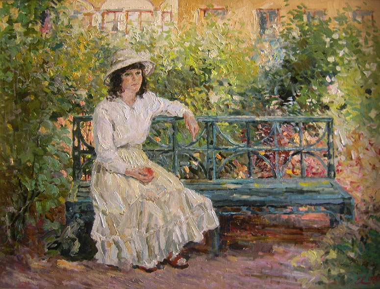 On the bench, Eugeni Malykh
