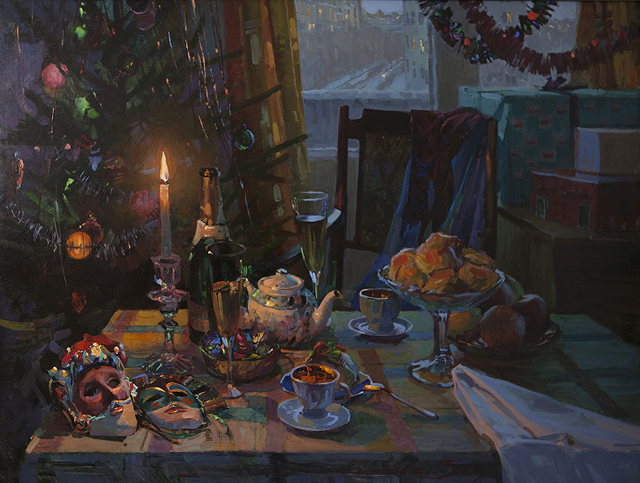 New Year's morning, Sergey Ulyanovsky