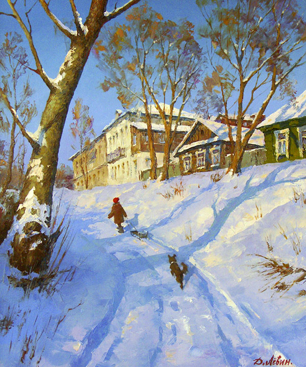 Frost and sun, a wonderful day!, Dmitry Levin