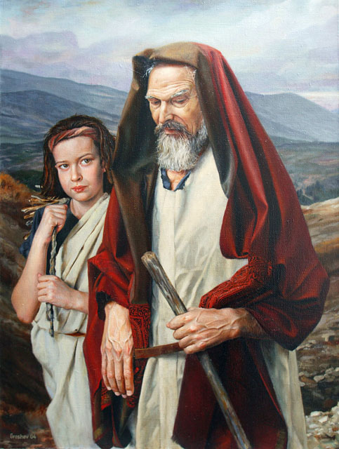 Авраам и Исаак, Слава Грошев