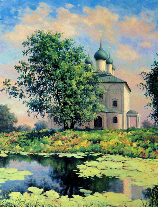 Uglich. Overgrown pond, Gennady Maistrenko