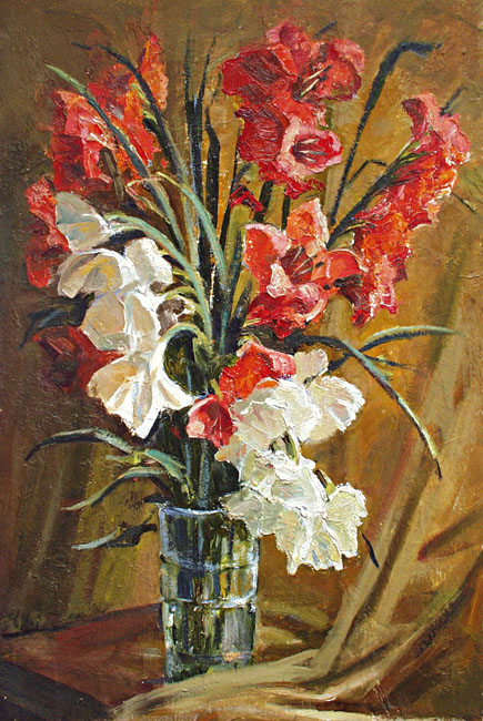 Gladioluses, Vasili Kurakin