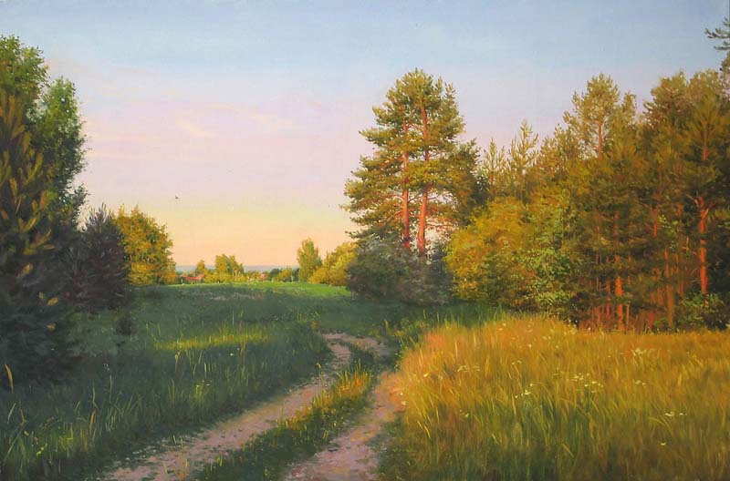 Evening light, Vladimir Aleksandrov