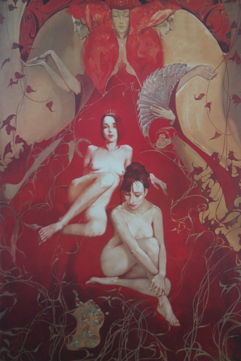 Red Queen (Lim.Ed.5/100  - work is framed), Svetlana Valueva