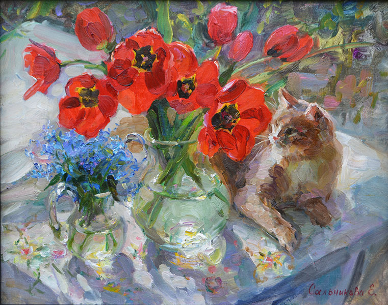 Tulips, Elena Salnikova