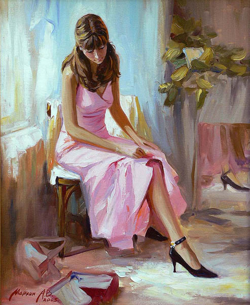 Shoes for ball, Andrei Markin