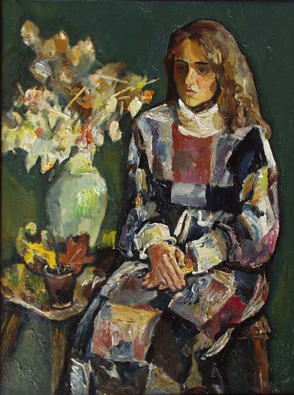 Portrait of Sonya, Nadejda Lebedeva