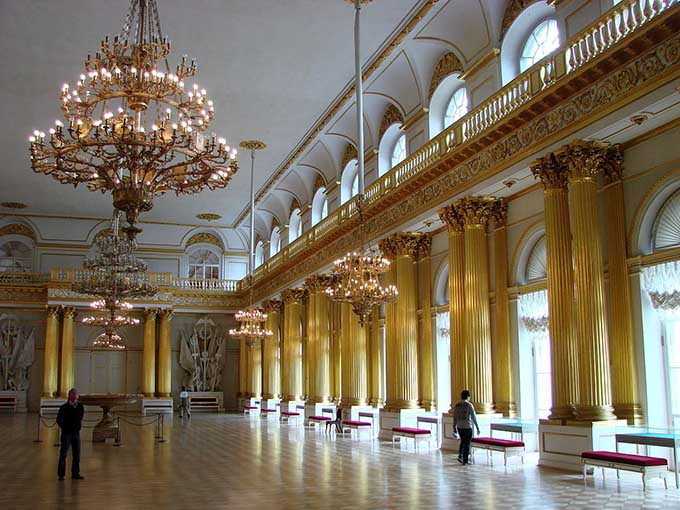 Trade show exhibits, that filled up a collection of the Hermitage in 2016, opened in St. Petersburg