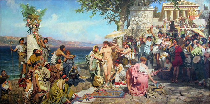 In the Russian Museum, an exhibition of paintings of "the main prisoner of beauty of the XIX century" Henryk Semiradsky