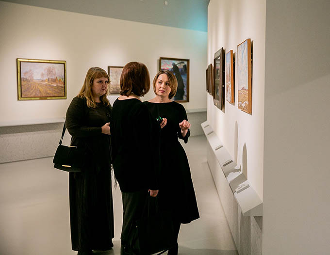 В Музее русского импрессионизма открылась выставка «русского Моне» Николая Мещерина