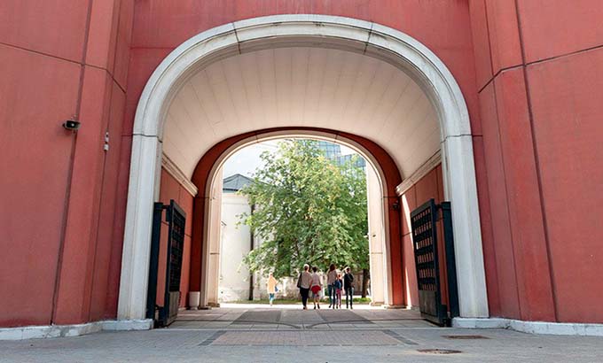 The Tretyakov Gallery for the first time in several decades opened a courtyard for the citizens