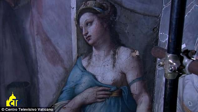 Restoration on the Vatican's frescoes has unveiled two new paintings by Raphael from 500 years ago
