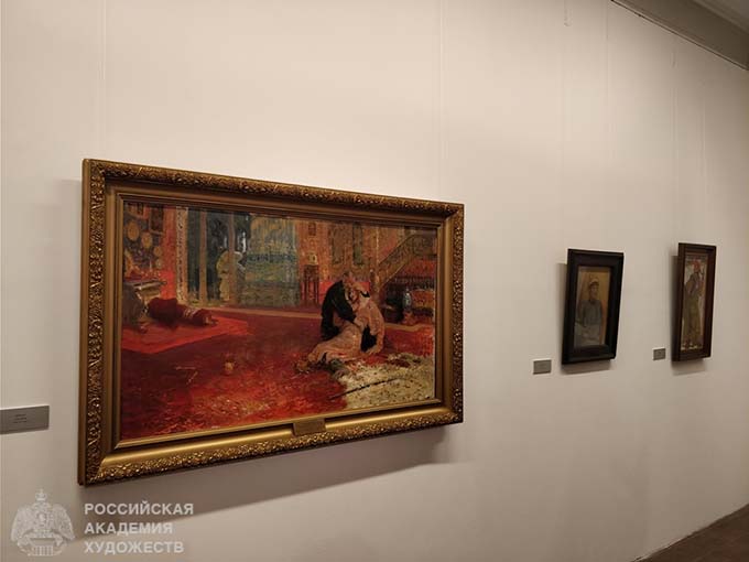 An exhibition "In the circle of comrades, on the occasion of the 180th anniversary of the birth of Ivan Kramskoy" was opened in Moscow