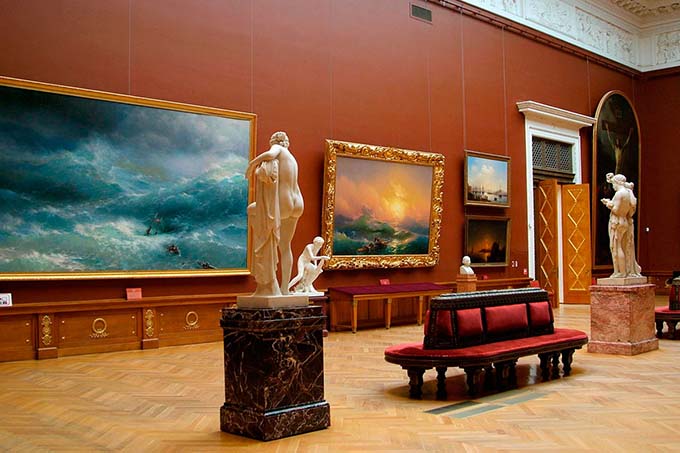 An exhibition for the 200th anniversary of the birth of Ivan Aivazovsky opened in St. Petersburg in the Russian Museum