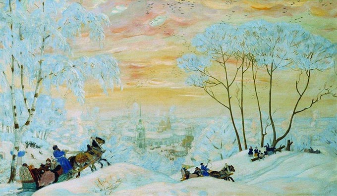 A large-scale exhibition of works by Boris Kustodiev "Crown of Earth" opens in the museum "New Jerusalem"