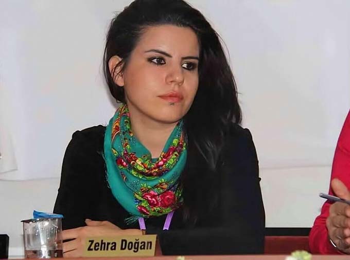 Турецкая художница Зехра Доган приговорена к тюремному заключению за картину с нападением на курдский город