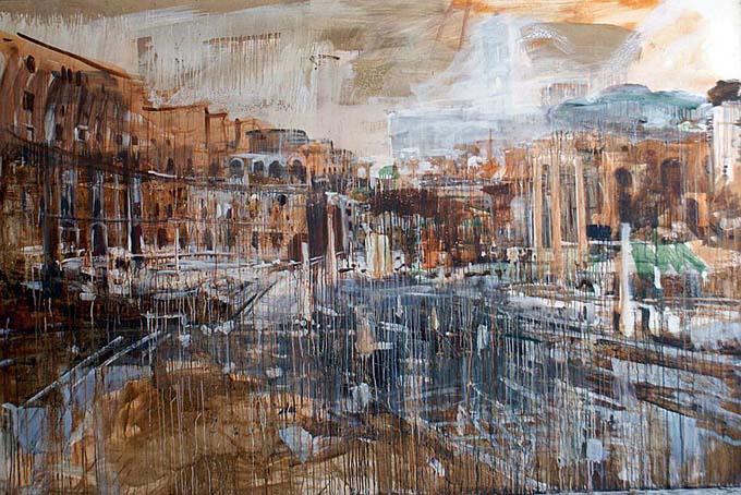 Russian Impressionism Museum shows ruins of the ancient cities of artist Valery Koshlyakov