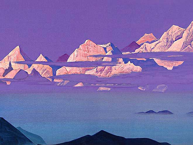 A large-scale exhibition of works by Nicholas Roerich will be held in Moscow in December