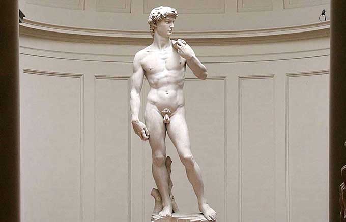 Michelangelo's David could COLLAPSE: Experts warn statue's weak ankles may give way