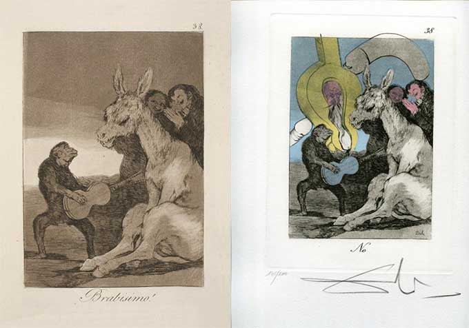 Pushkin Museum begins the year with the opening of the exhibition ""Caprichos". Goya and Dali"