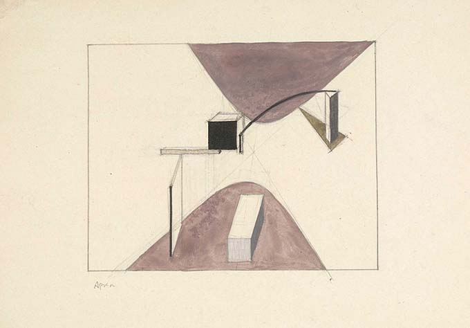 The first large-scale exhibition of paintings by avant-garde artist El Lissitzky opens in Moscow