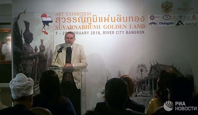 Выставка "Тайланд глазами современных российских живописцев" открылась в Бангкоке