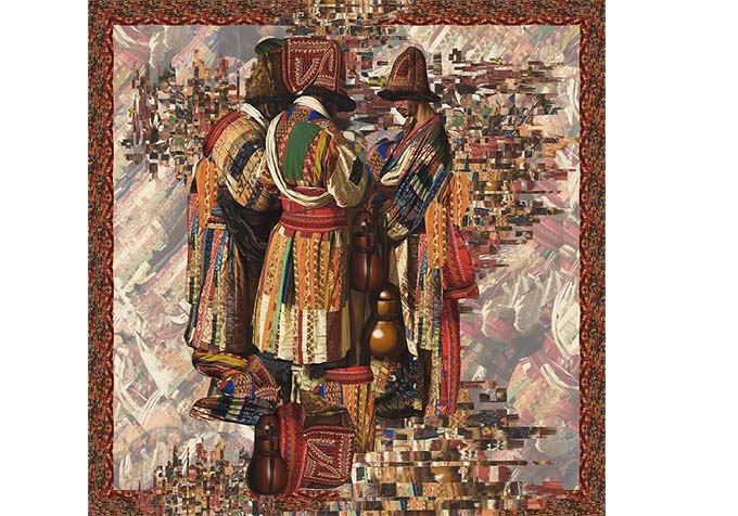 The Tretyakov Gallery and the brand of Radical Clic  accessories created a collection of scarves based on Vasily Vereshchagin's paintings