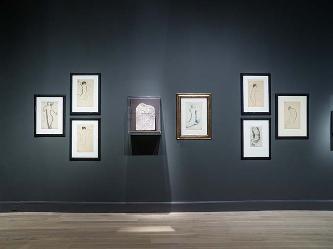 Anna & Modi: at the Modigliani exhibition in New York is a whole room devoted to Anne Akhmatova