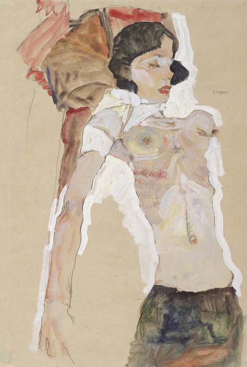 Erotic dreams of Gustav Klimt and Egon Schiele - the exhibition of the main Austrian artists was opened in the Pushkin Museum