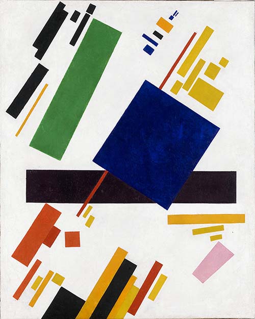 The most expensive work of Russian art - "Suprematist composition" by Kazimir Malevich - is put up for auction