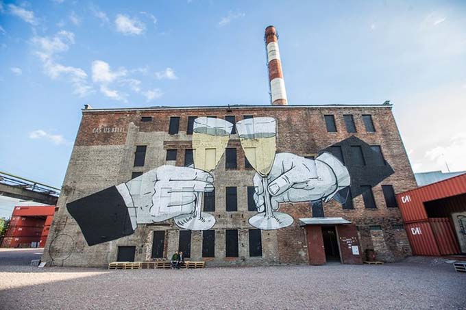 St. Petersburg Museum of Street Art opens a new season with a fully updated exposition