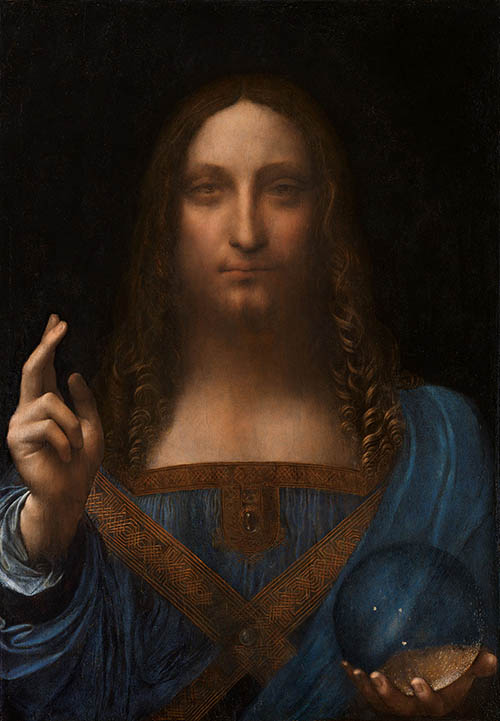 Видео скрытой камерой: Эмоции людей при виде полотна Леонардо да Винчи «Спаситель мира»