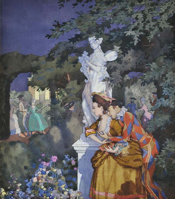 A large-scale exhibition of one of the most vivid artists of the Silver Age, Konstantin Somov, opens in St. Petersburg