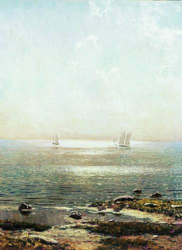 Seascape, 1916, Dubovskoy Nikolai, Tomsk Regional Art Museum, Tomsk paintings to artist of ArtRussia