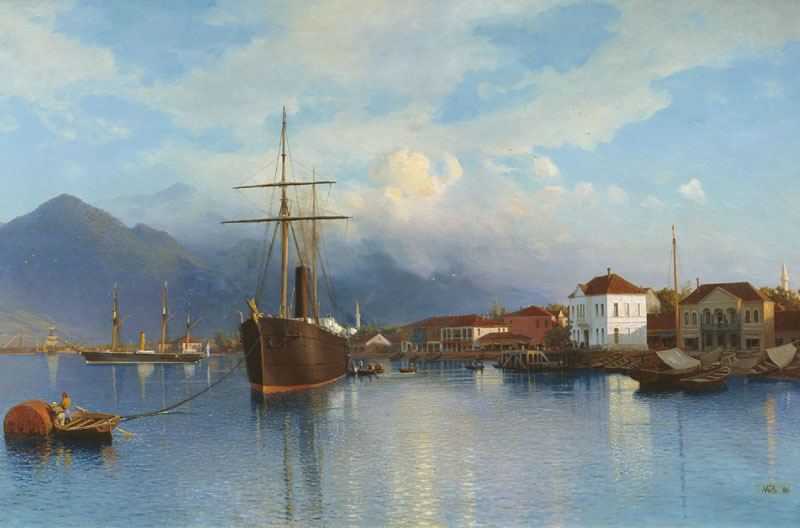 Батум, 1881, Лагорио Лев, Оренбургский областной музей изобразительных искусств. Оренбург картины художника ArtRussia