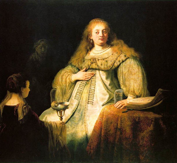 Artemis, 1634, Rembrandt Harmensz van Rijn, Prado Museum, Madrid paintings to artist of ArtRussia
