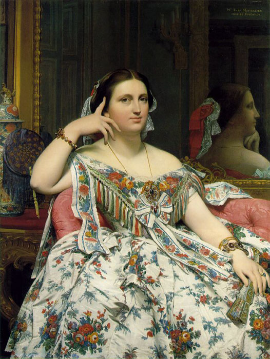 Madame Muatese, 1814, Ingres Jean-Auguste, National Gallery, London paintings to artist of ArtRussia