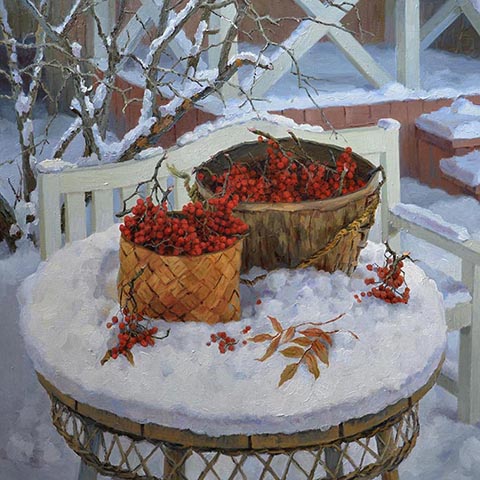 STILL-LIFE WITH THE MOUNTAIN ASH