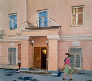 Moscow courtyard